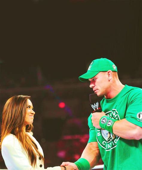 John Cena and AJ Lee Photo: AJ & John | Aj lee, John cena, Wwe