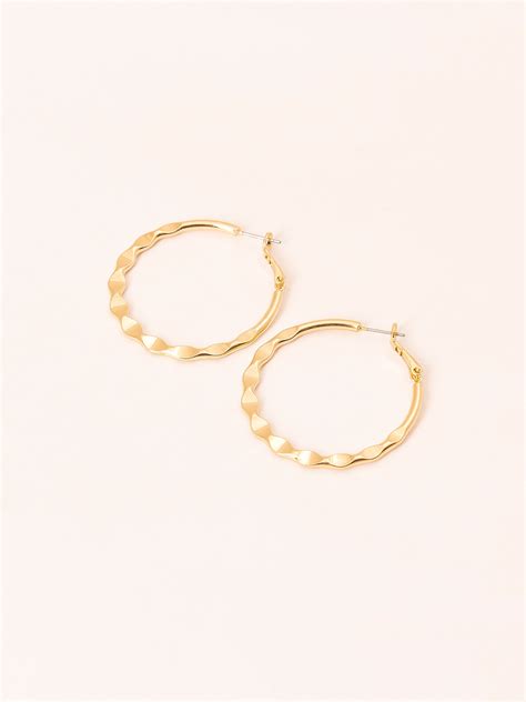 Funky Hoop Earrings – Limelightpk