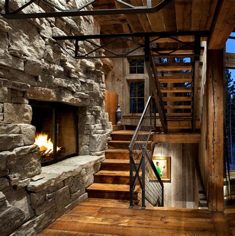 Rustic Ski Lodge - Home Bunch Interior Design Ideas