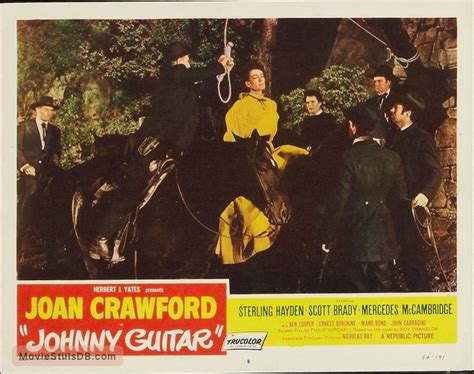 Johnny Guitar - Lobby card with Joan Crawford & Mercedes Mccambridge