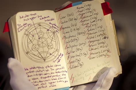 #ActualAlchemistEdwardElric - Edward Elric’s Alchemy Notebook Edward ...