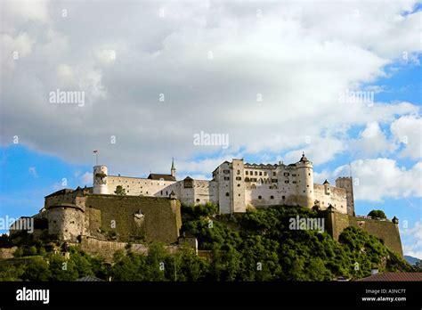 Salzburg / High Salzburg Fortress Stock Photo - Alamy