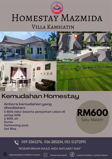 Homestay Mazmida Villa Kamsiatin, Sungai Besar