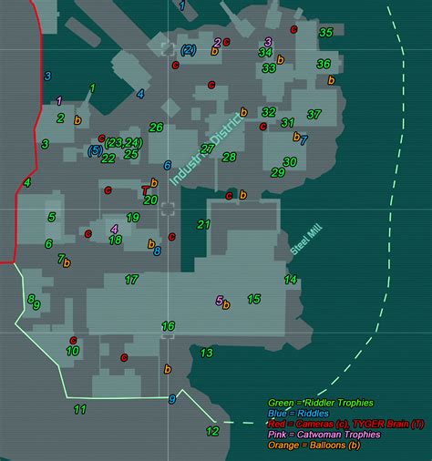 The Riddler’s Secrets Map for Arkham City – Steam Solo