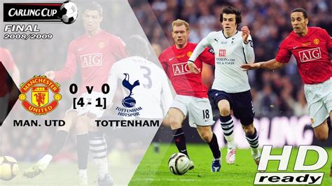 Manchester United vs Tottenham Hotspur 0-0 [pen 4-1] - Carling Cup Final 2008/2009 | Full ...