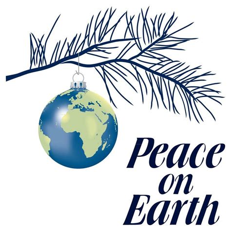 Peace on Earth Religious Christmas T-Shirt | VictoryStore | VictoryStore.com