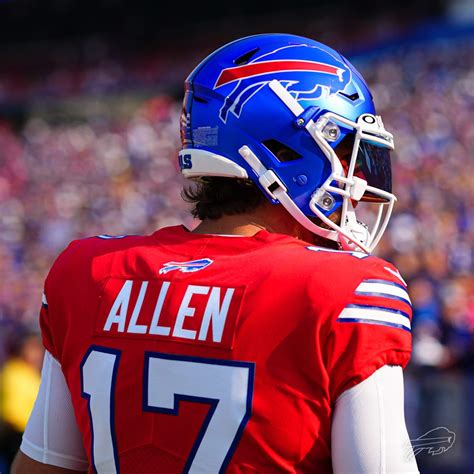 Josh Allen At It Again: Teases Blue Buffalo Helmet | Uni Watch