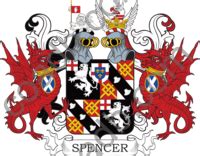 Spencer Family Crest, Coat of Arms and Name History