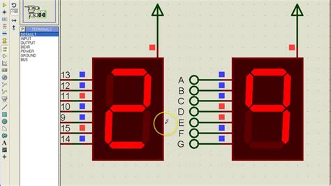 Proteus Video 5: BCD Counter seven segment display - YouTube