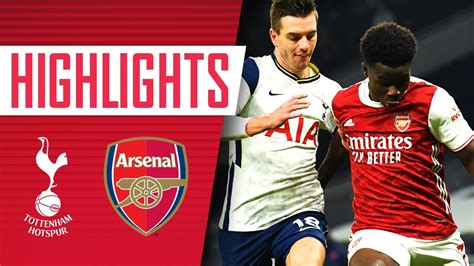 HIGHLIGHTS | Tottenham vs Arsenal (2-0) | Premier League - YouTube