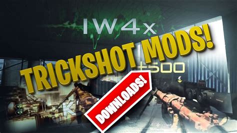 IW4X: Trickshot Mods and Mod Menu (Downloads) - YouTube