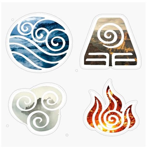 Avatar The Last Airbender Symbols