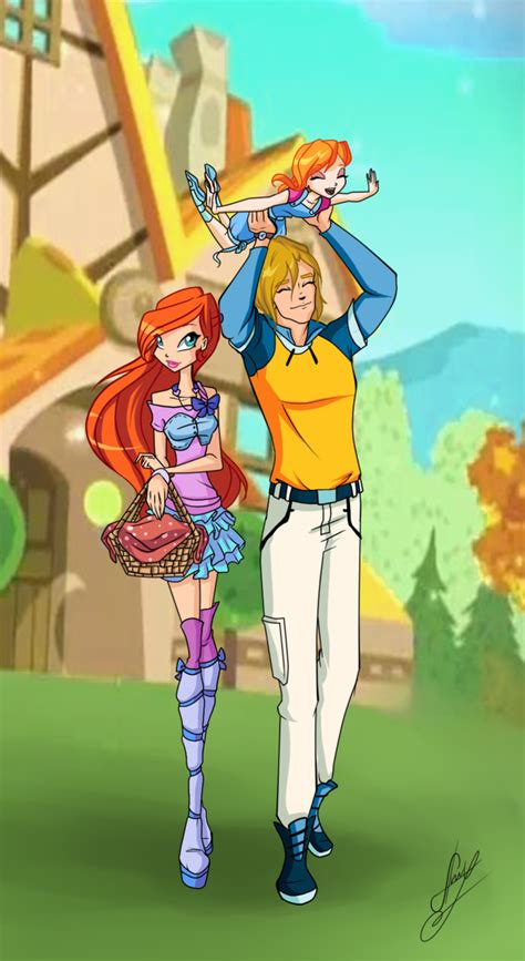 Bloom's Family Photo - The Winx Club Fairies Fan Art (37022144) - Fanpop