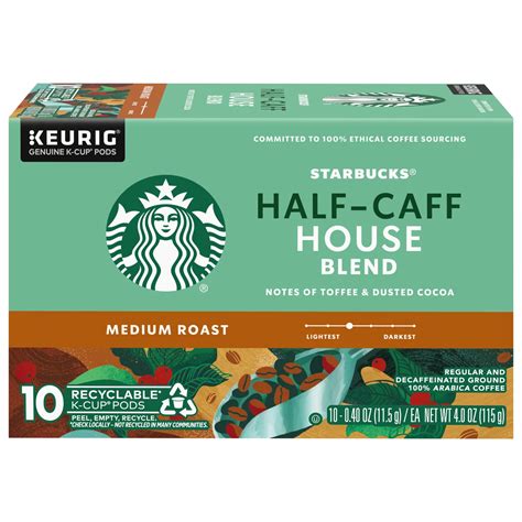 Starbucks Half-Caff House Blend Pods - Shop Coffee at H-E-B