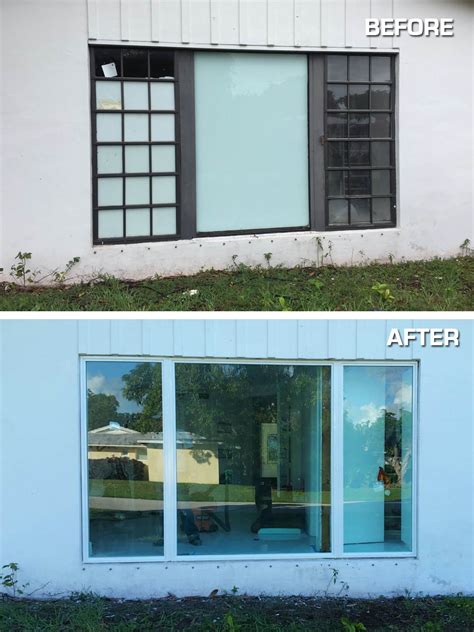 Before And After Photos - Hurricane Resistant Patio Doors, Impact ...