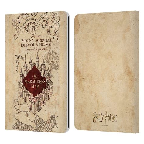 Marauder's Map Harry Potter Inspired Replica EReader Kindle IPad Tablet Cover Journal Geekify ...