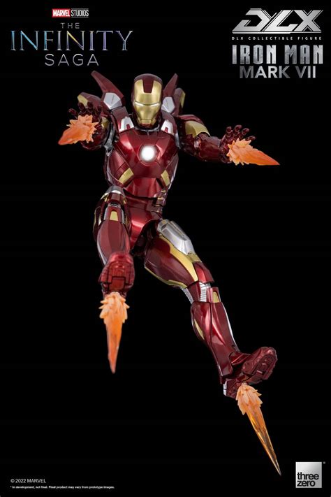 Iron Man Mark 7 (DLX) - ThreeZero 3Z02550W0 1/12th scale The Infinity Saga