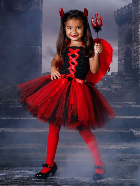 Little Girl Halloween Costumes, Devil Halloween Costumes, Devil Costume ...