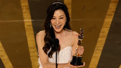 Watch Michelle Yeoh's Mom Watch Her Daughter Win the Oscar