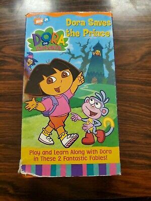 Dora the Explorer - Dora Saves the Prince (VHS, 2002) 97368601833 | eBay