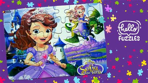 Sofia The First Puzzles Game - puzzle for kids | Hello Puzzles - YouTube