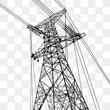 Electricity Tower Vector