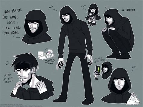 An Intruder. by JeffTheIronic on DeviantArt | Arte de personajes ...