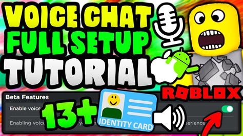 ROBLOX VOICE CHAT FULL SETUP TUTORIAL! HOW TO SETUP FAST & EASY! - YouTube