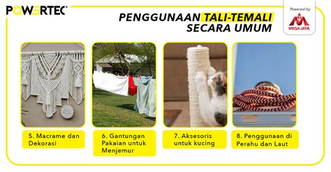 Simak! 11 Penggunaan Tali Temali Untuk Berbagai Kebutuhan Yang Tepat