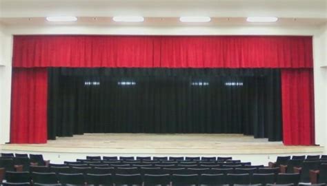 Custom Stage Curtains in Orlando - Contact Hile's Curtain Specialties - High School Stage ...