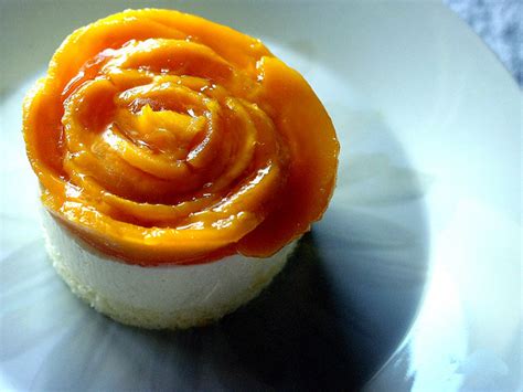 mango cheesecake | cream cheese, condensed milk and gelatin … | Flickr