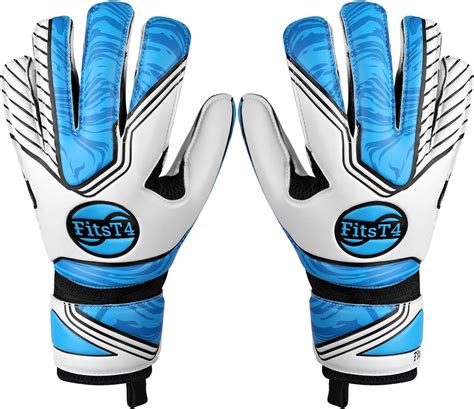 FitsT4 Soccer Goalie Gloves for Youth and Adult Goalie Goalkeeper ...