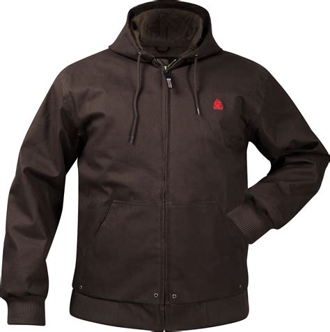 Men's Waterproof Insulated Hooded Work Jacket