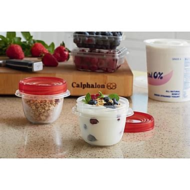 Rubbermaid® TakeAlongs® 40-Piece Food Storage Container Set in Red ...