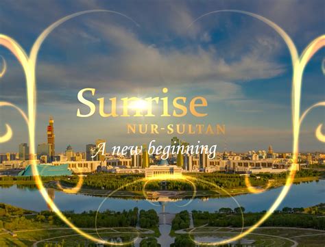 Sunrise in Nur-Sultan