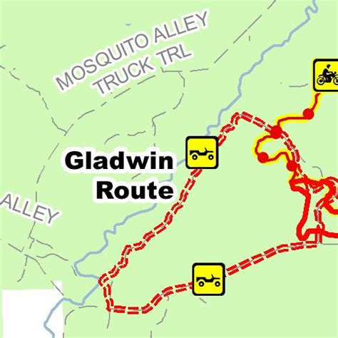 Gladwin Trail And Route Map by MI DNR | Avenza Maps