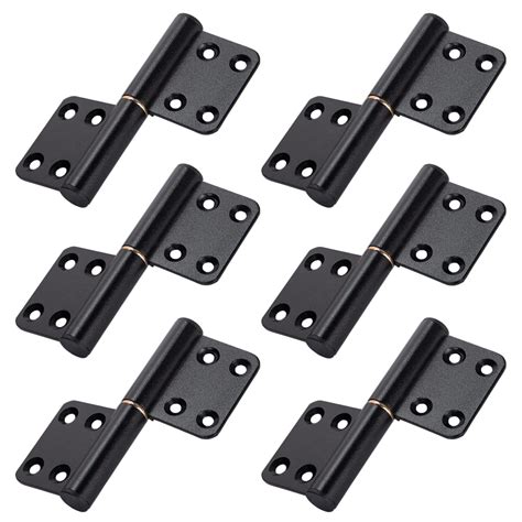 Buy 6 Pcs 4 Inch Lift Off Hinges Hinges Black Door Hinge Lift-Off Hinge Removable Hinges Online ...