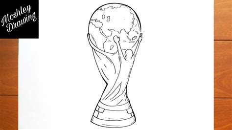 How to Draw The World Cup Trophy