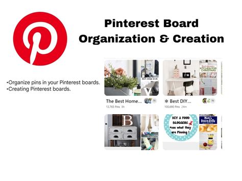 Pinterest Board Organization & Creation. | Upwork