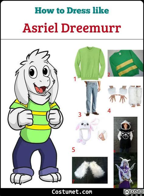 Asriel (Undertale) Costume for Halloween