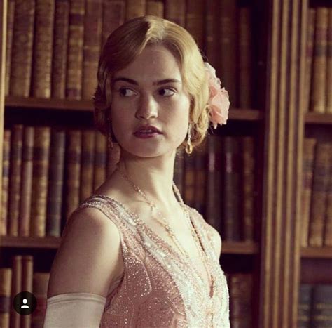 Lily James Downton Abbey Series, Downton Abby, Death On The Nile, Blockbuster Film, Michelle ...