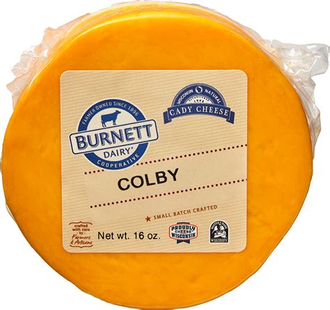 Colby – Burnett Dairy and Cady Cheese