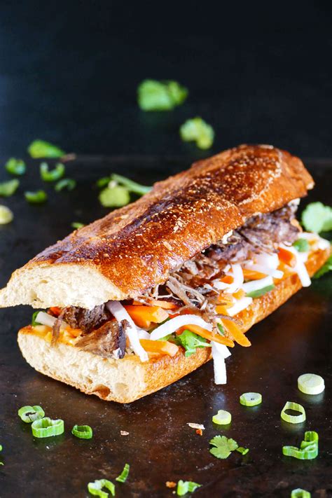 Instant Pot Banh Mi | Vietnamese Sandwich - Paint The Kitchen Red