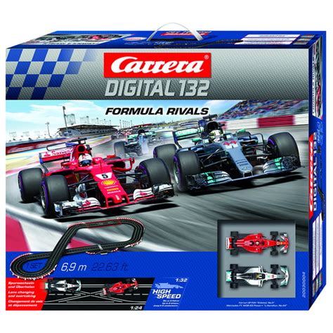 Carrera Digital 132 Formula Rivals 1:32 Scale Slot Car Race Set - Walmart.com - Walmart.com