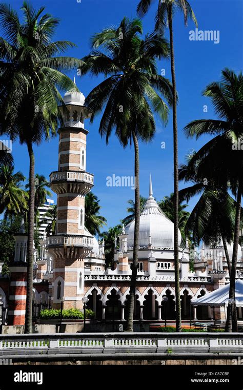 Masjid Jamek Mosque, Kuala Lumpur, Malaysia Stock Photo - Alamy