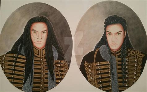 Enlil and Enki side by side by tamarazeegers on DeviantArt