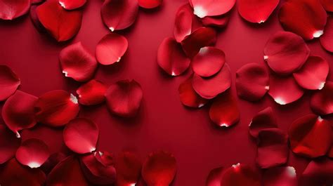 red rose petals on red background 31709768 Stock Photo at Vecteezy