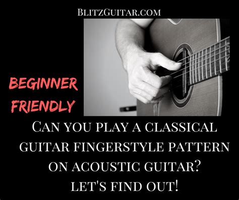 Classical Guitar Fingerstyle Pattern for Beginners | by Marco Cirillo ...