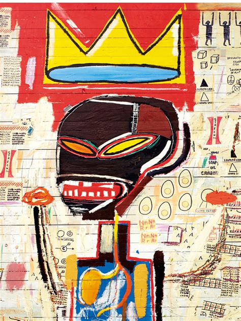 What does the crown in Basquiat paintings mean? | Basquiat paintings, Basquiat art, Jean basquiat