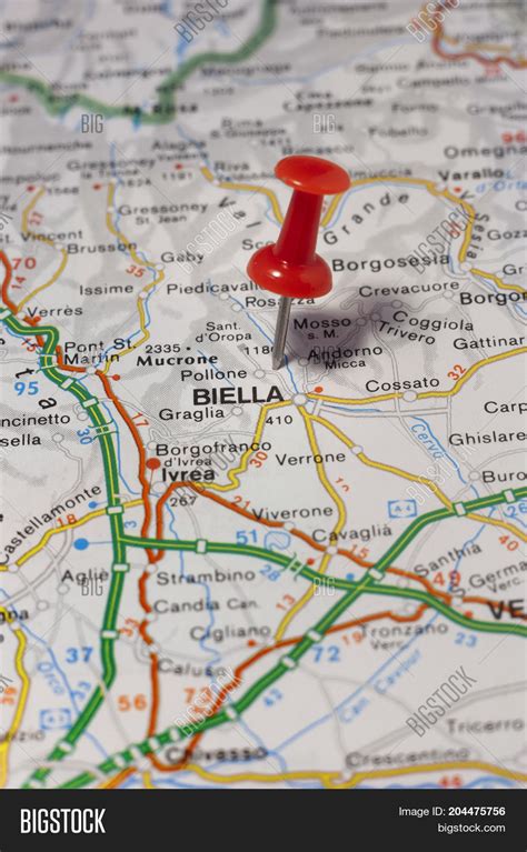 Road Map City Biella Image & Photo (Free Trial) | Bigstock